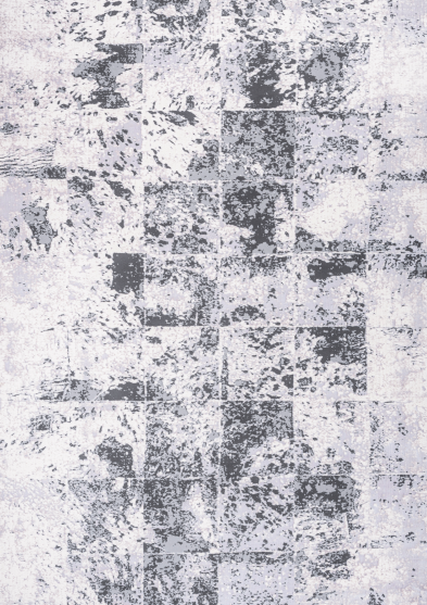 فرش ماشینی وینتیج کالکشن نقره کد 145004