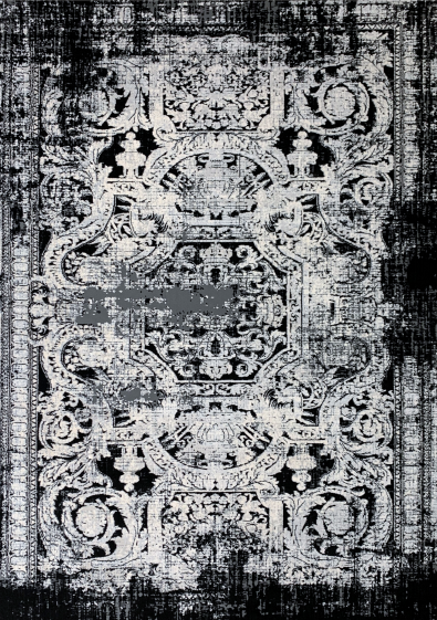 فرش ماشینی وینتیج کالکشن اشک سنگ کد 16000۸